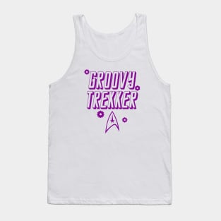 STAR TREK - Groovy Trekker tie dye Tank Top